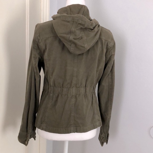 J.Crew Utility Jacket with hood - Picture 4 of 13